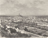 NIÈVRE. Nievre. Clamecy 1882 old antique vintage print picture