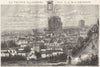 OISE. Beauvais 1882 old antique vintage print picture