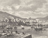 PYRÉNÉES-ORIENTALES. Pyrenees. Port-Vendres 1882 old antique print picture