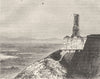 BELFORT. Territoire de. Fort tour Miotte 1883 old antique print picture