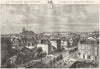 SARTHE. Le Mans 1883 old antique vintage print picture