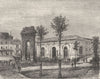 SAVOIE. Aix-Bains 1883 old antique vintage print picture