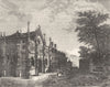 SAVOIE. Abbaye de Hautecombe 1883 old antique vintage print picture