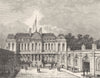 PARIS. Seine. Palais de I'Elysee 1883 old antique vintage print picture