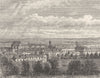 VAR. Seine-Oise. St-Cyr 1883 old antique vintage print picture