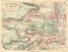 SAINT CLOUD. St-Cloud Depot Guerre 1883 old antique vintage map plan chart