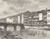 TARN. Castres 1883 old antique vintage print picture