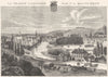 VOSGES. Epinal 1884 old antique vintage print picture