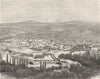 ALGERIA. Oran. Tlemcen 1884 old antique vintage print picture