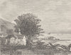CHURCHES. Amerique. Eglise de I'llet--Mere 1884 old antique print picture