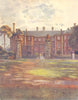 HAM HOUSE, Richmond-upon-Thames, London 1914 old antique vintage print picture