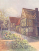 WALTON-ON-THAMES. The Manor House. London 1914 old antique print picture