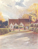 THORPE. Thorpe Church. Surrey 1914 old antique vintage print picture
