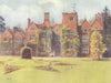 EGHAM. Great Fosters. Surrey 1914 old antique vintage print picture