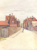 WOKING. The old village. Surrey 1914 antique vintage print picture