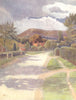 EWHURST. The village. Surrey 1914 old antique vintage print picture