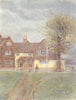 ABINGER AN WOTTON. Abinger Hatch Inn. Surrey 1914 old antique print picture