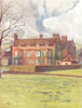 OXTED. Barrow Green Court. Surrey 1914 old antique vintage print picture