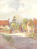 BETCHWORTH. view of the town. Surrey 1914 old antique vintage print picture