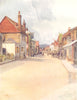 LEATHERHEAD. High Street. Surrey 1914 old antique vintage print picture