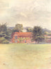 STOKE D'ABERNON. Slyfield Place. Surrey 1914 old antique vintage print picture