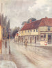 EWELL. View of the town. Surrey 1914 old antique vintage print picture