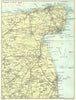 KENT. Thanet & east 1924 old antique vintage map plan chart