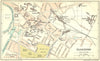 GLOS. Gloucester Town Plan 1924 old antique vintage map chart