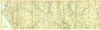 CUMBS. Lake District, Central Section 1924 old antique vintage map plan chart
