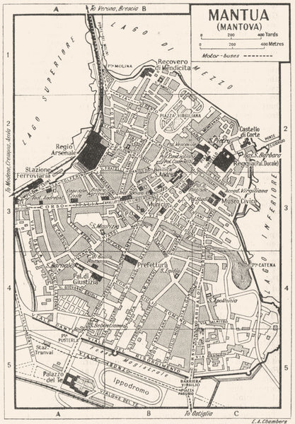 ドゥカティ　UP-MAP Riviera di Ponente. Côte d'Azur. Nice-Monaco-Savona 1953 old