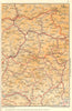 ITALY. Dolomites Alpi Dolomitiche 1953 old vintage map plan chart