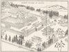 JAPAN. Shinto temple of Izumo 1907 old antique vintage print picture