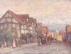 WARCS. Shakespeare's Birthplace 1916 old antique vintage print picture