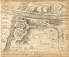RHEINFELS. Town plan by Schenk. Scarce. Germany 1710 old antique map chart