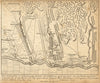 BAVARIA. Blenheim. Hochstadt, Marlborough. Germany 1710 old antique map chart