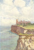 KENT. Kingsgate Castle west 1924 old antique vintage print picture