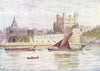 ROCHESTER. Castle cathedral Medway 1924 old antique vintage print picture