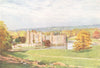 KENT. Leeds Castle-Spring 1924 old antique vintage print picture