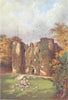 KENT. Tonbridge Castle 1924 old antique vintage print picture