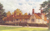 KENT. Ightham mote Terrace 1924 old antique vintage print picture