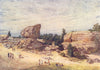 KENT. Toad Rock, Rusthall common, Tunbridge wells 1924 old antique print