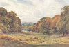 Windsor Castle from the Park, Old Windsor by Sutton Palmer 1920 print