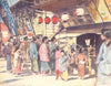 JAPAN. Bill of Play 1904 old antique vintage print picture