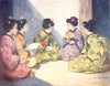 JAPAN. Flower Arrangement. Butterflies 1904 old antique vintage print picture