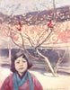 JAPAN. A Jap in Plum-colour 1904 old antique vintage print picture