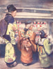 JAPAN. Sugar-water Stall 1904 old antique vintage print picture