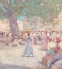 WEST INDIES. The Tobacco Market, Kingston. Jamaica 1905 old antique print