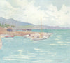 WEST INDIES. The Turtle Wharf, Kingston, Jamaica 1905 old antique print