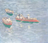 WEST INDIES. Boats off Dominica 1905 old antique vintage print picture