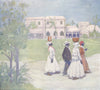 WEST INDIES. Going to work, Barbados 1905 old antique vintage print picture